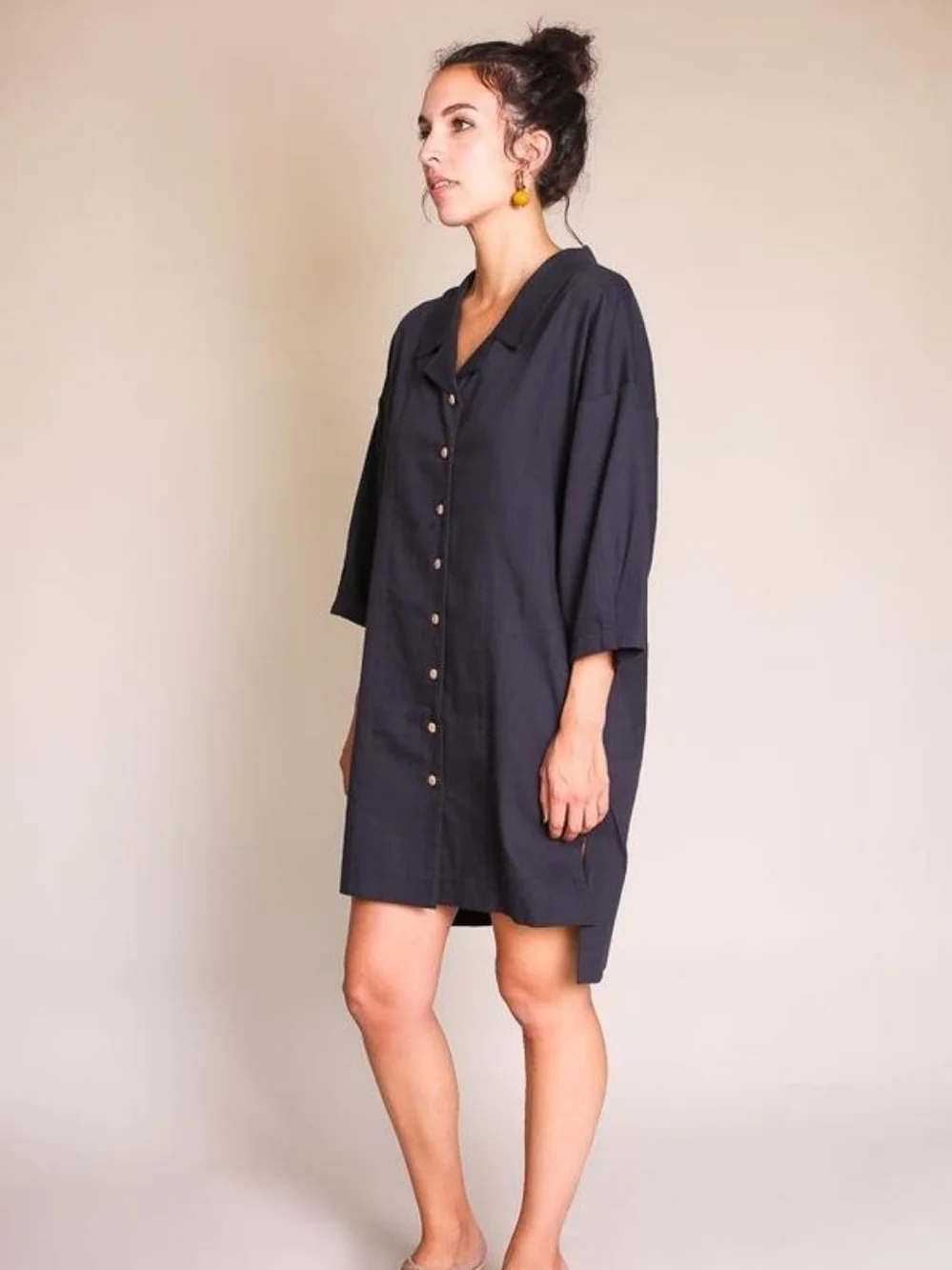 Black Ilana Kohn Harrison Dress Size Small - Picture 7 of 8